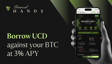 Diamond Hands Borrow — borrow UCD against your BTC