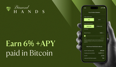 Diamond Hands Carry — earn yield paid in Bitcoin